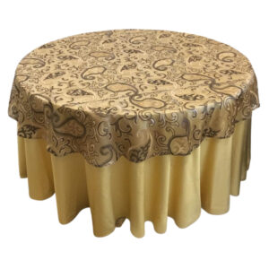 Golden-table-cover-with-tissue-overlay